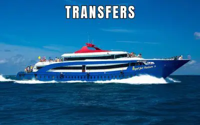 Ferry hacia la isla de Phi Phi