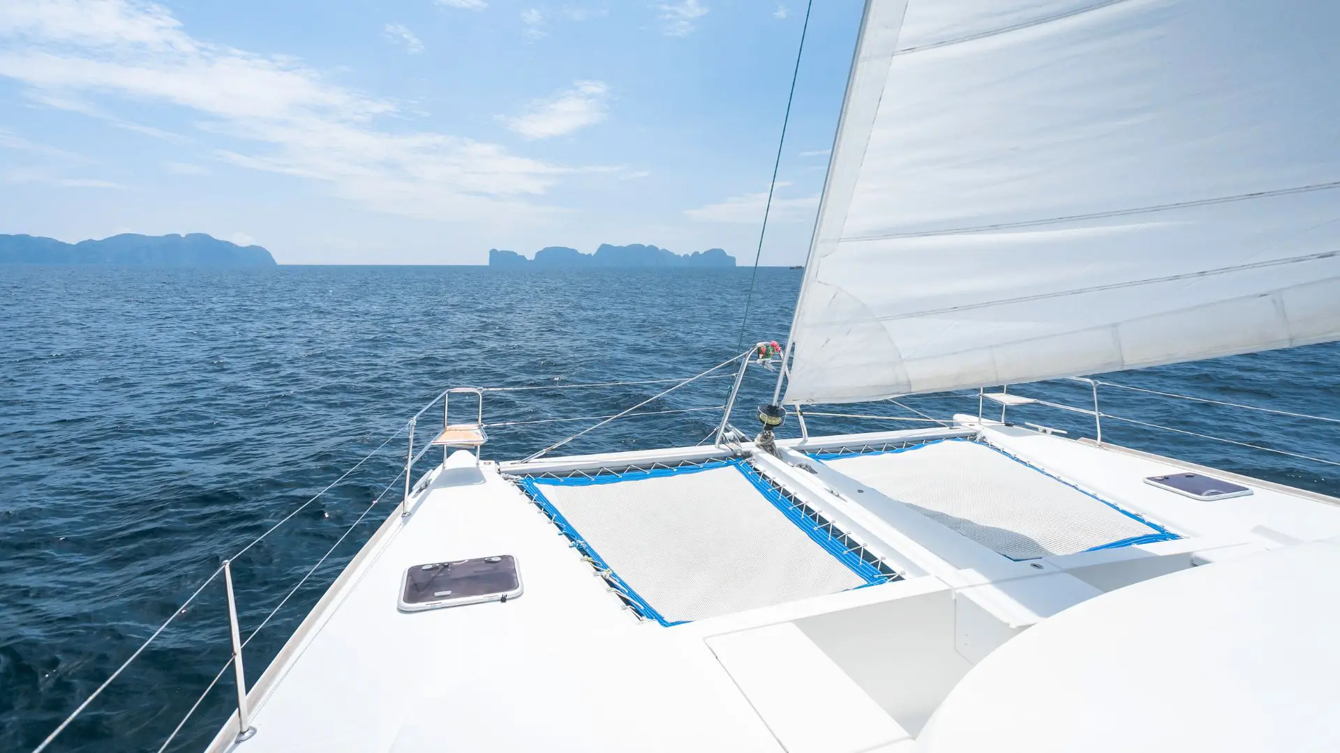 covered yacht
