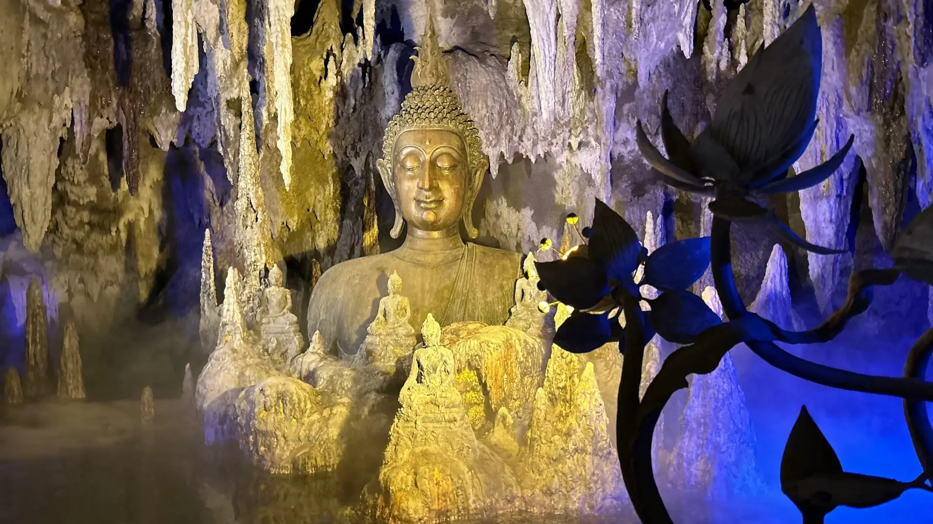 inside temple