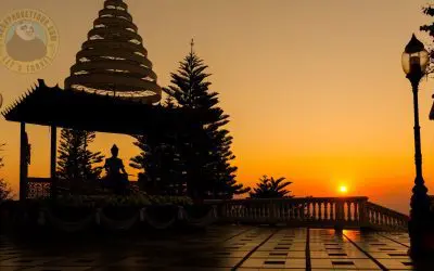 Amanecer desde los miradores de Chiang Mai