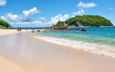 A praia de Yanui, em Phuket