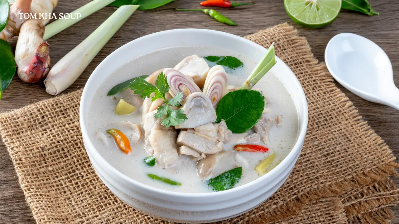 Making Thai soup in the cooking class in Phuket