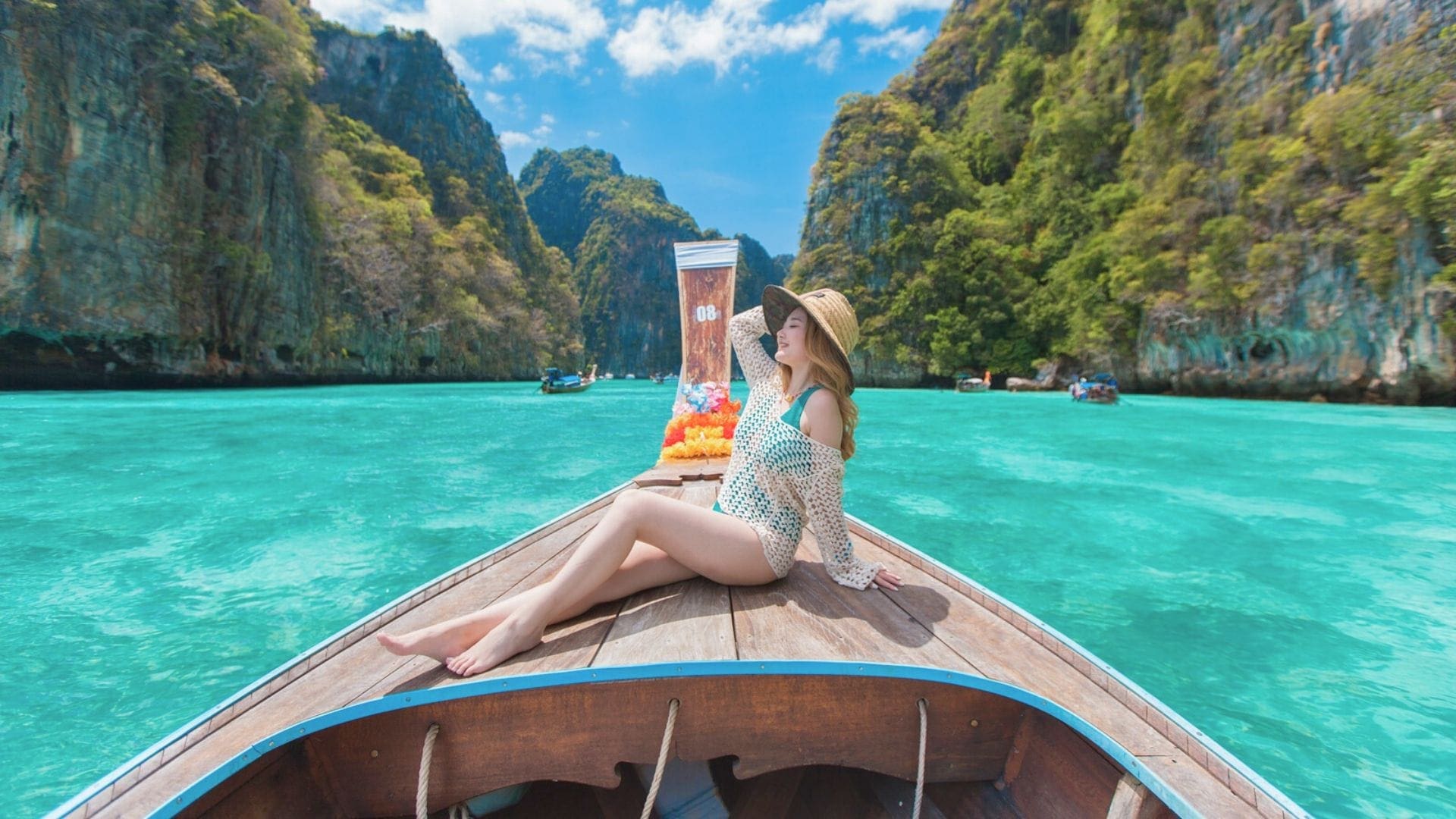 Longtail Boat en Phi Phi PHI PHI