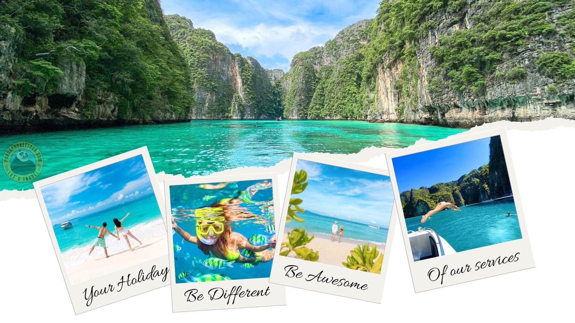 Phi Phi Islas bamboo isla desde phuket