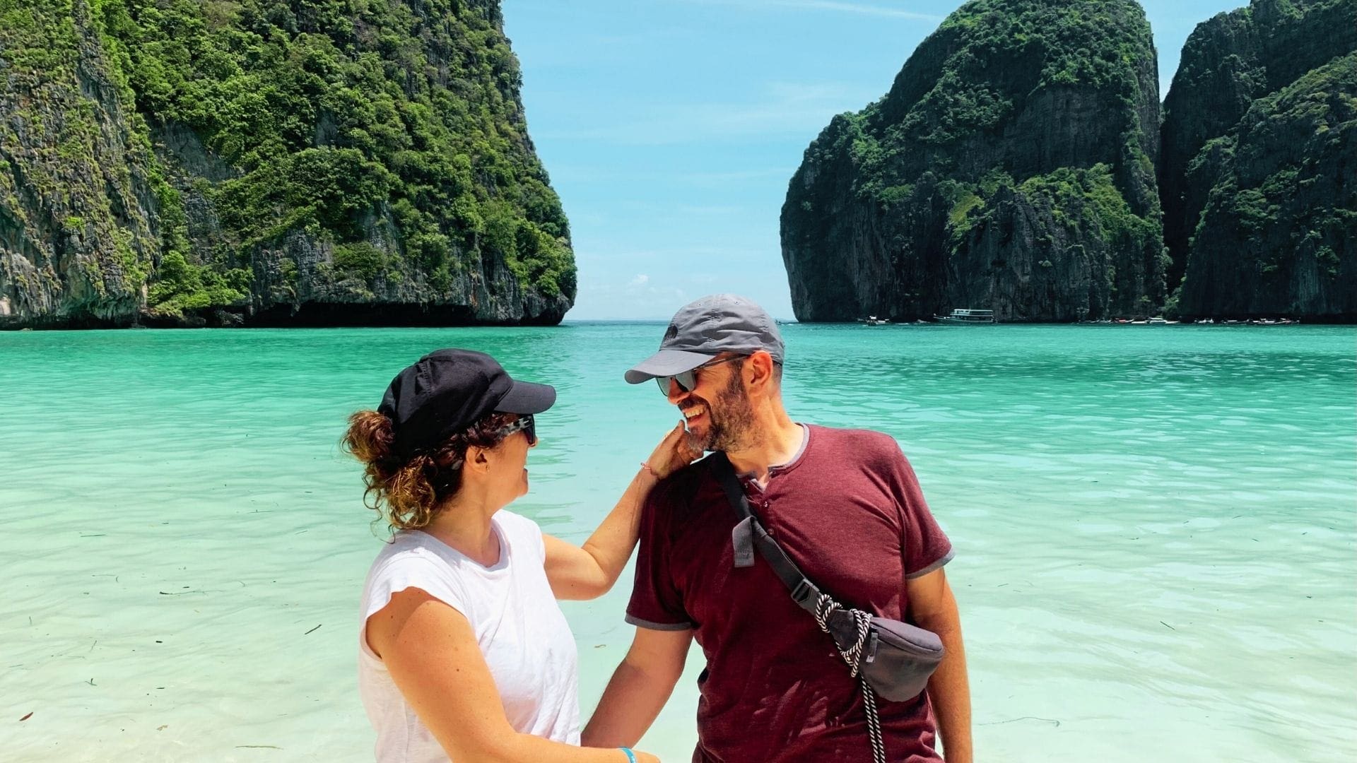enamorados en maya bay