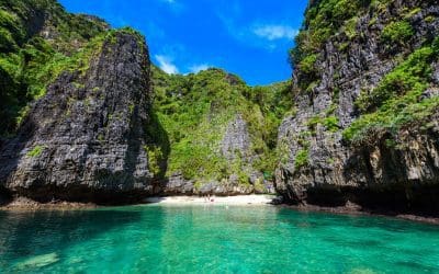 La laguna de Pileh en las islas Phi Phi