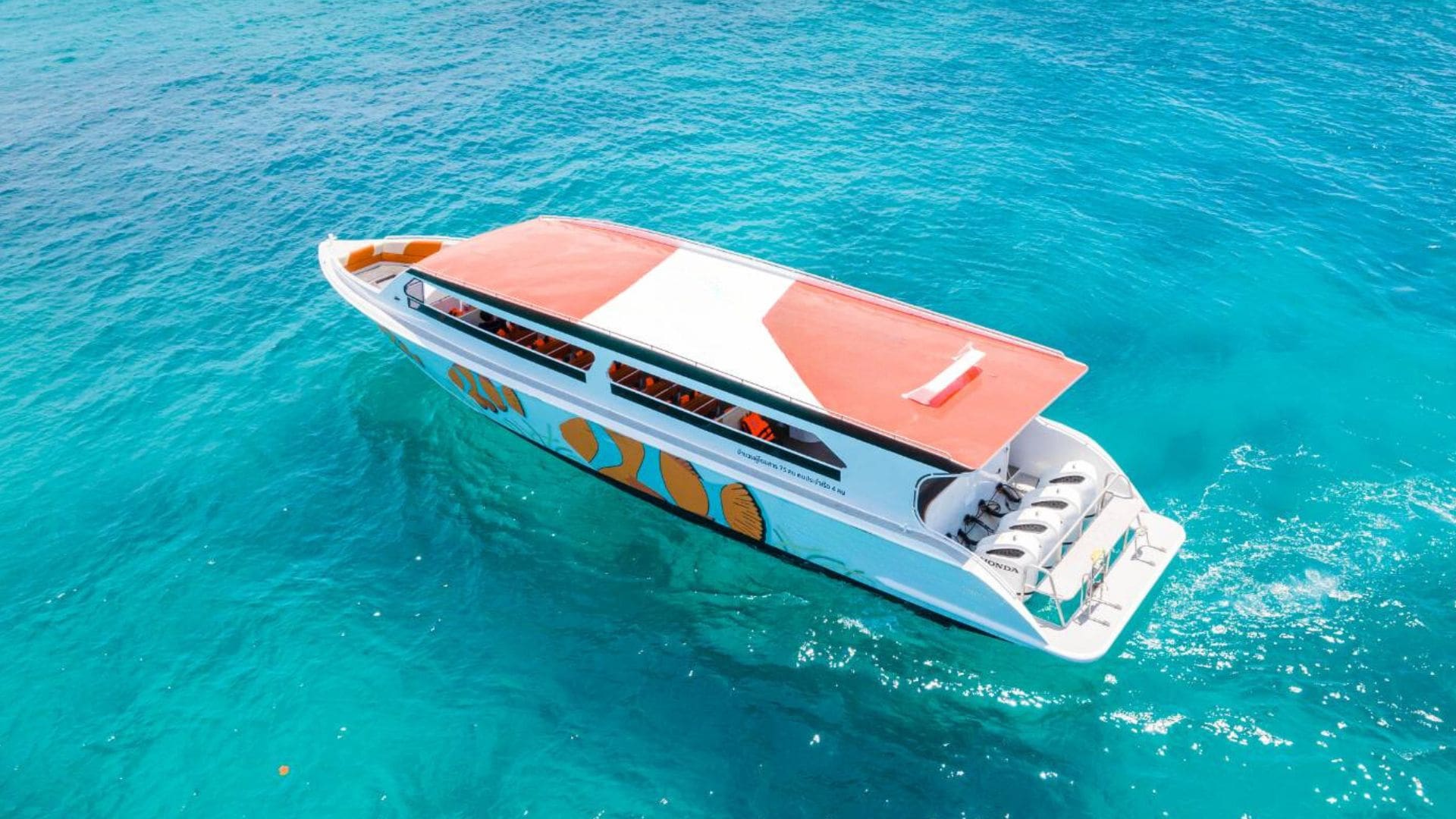 lancha motora hong isla