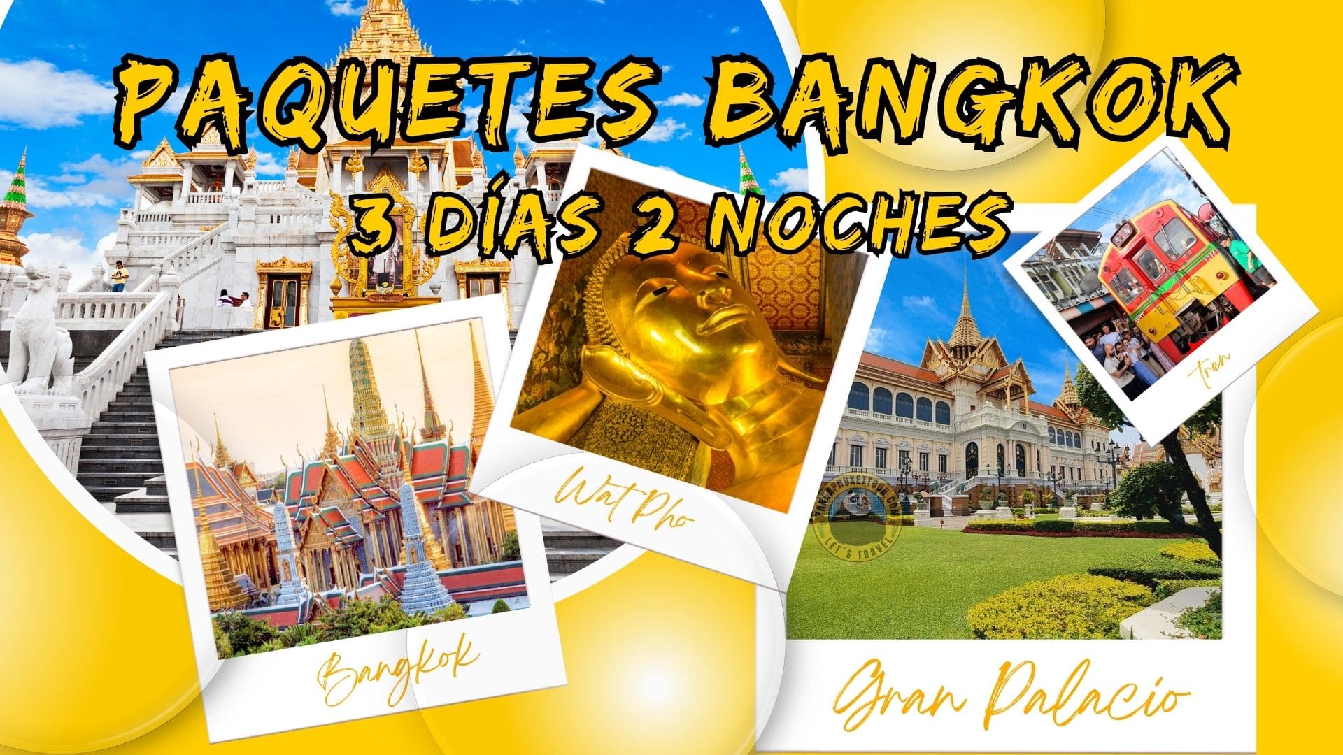 Paquete tour en Bangkok Tailandia bangkok