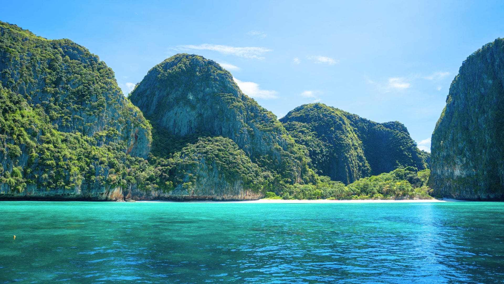 Front of Maya Bay beach