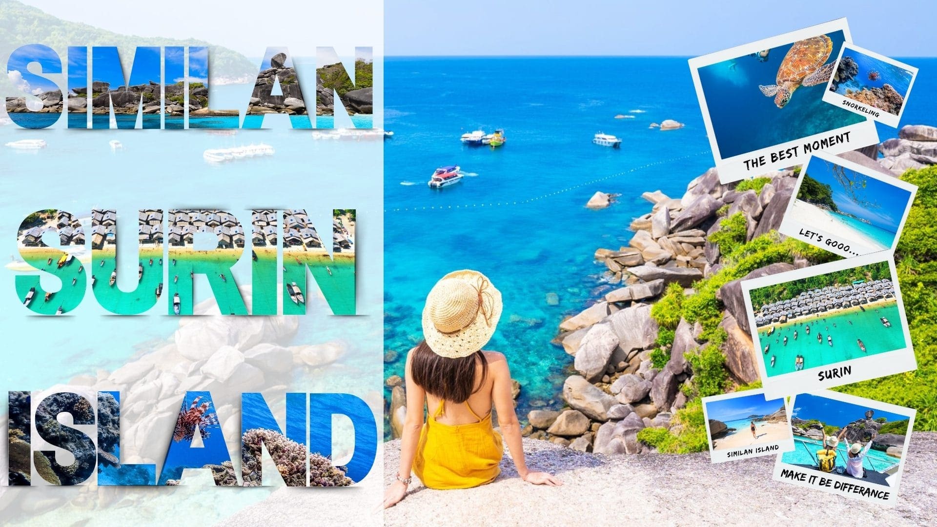 Similan Islands Surin Islands beaches