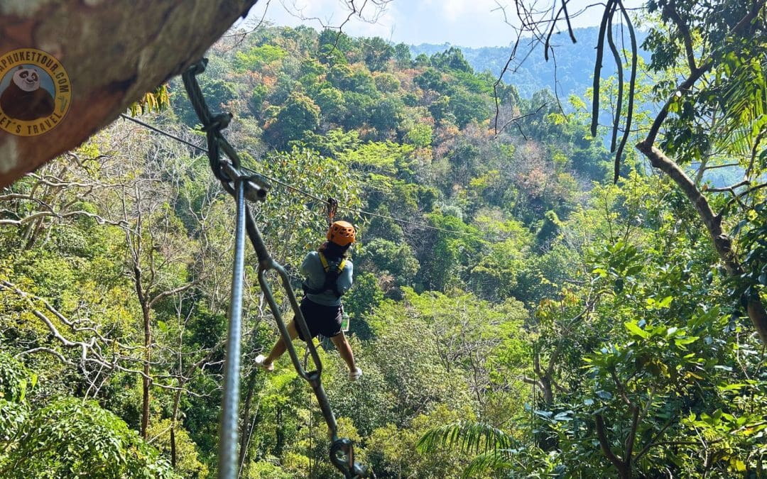 CITY TOUR H : ATV + ZIPLINE + PHUKET OLD TOWN + VIEWPOINT + PATONG MONTAÑA TEMPLO
