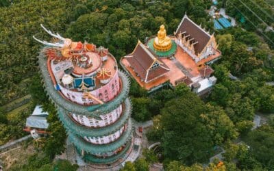 El Templo del Dragón, en Bangkok